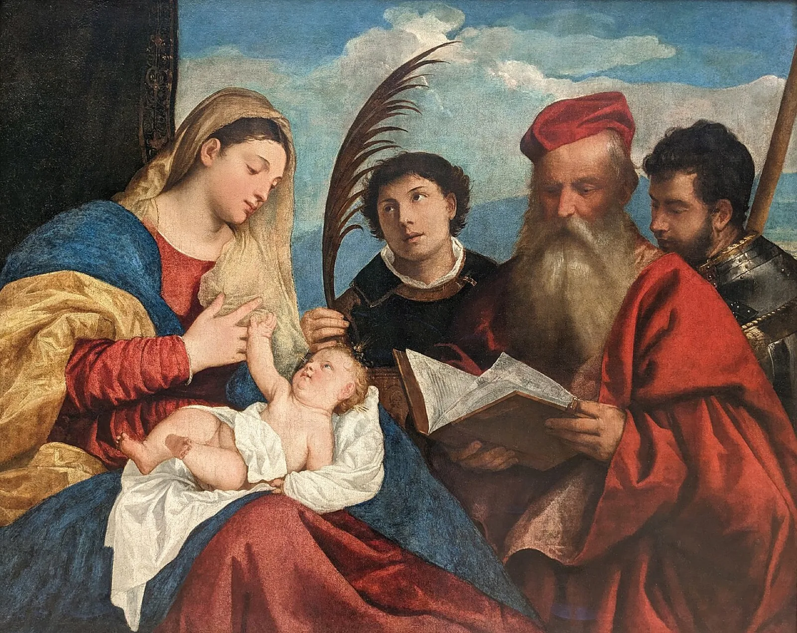 Virgin and Child with Saints Stephen, Jerome and Maurice (No. 1)