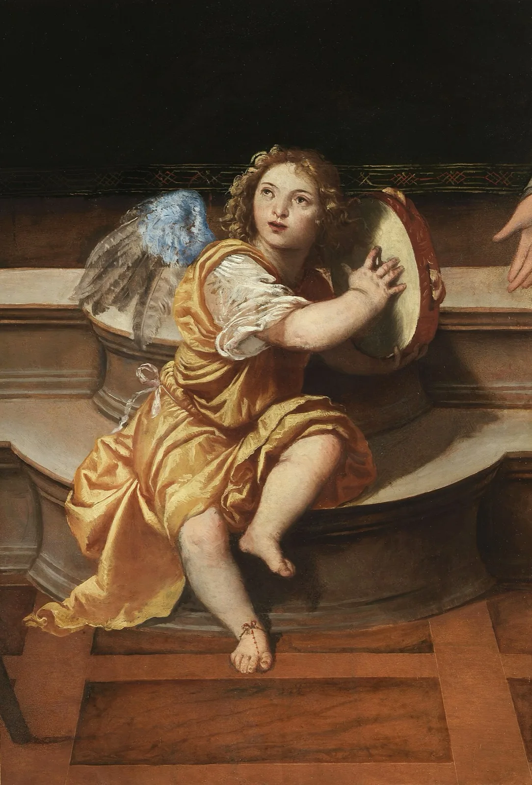 Angel with a Tambourine