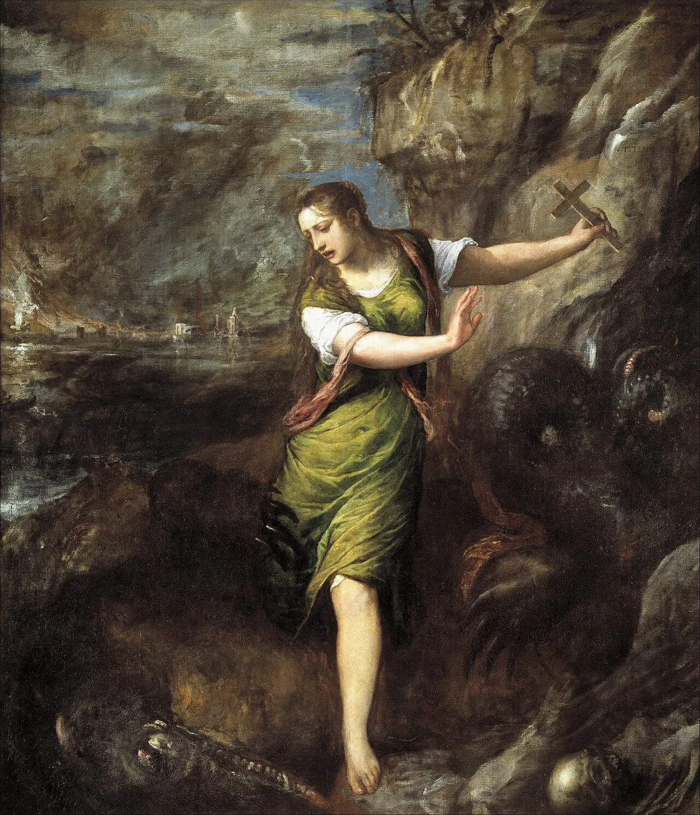 Saint Margaret and the Dragon (No. 2)