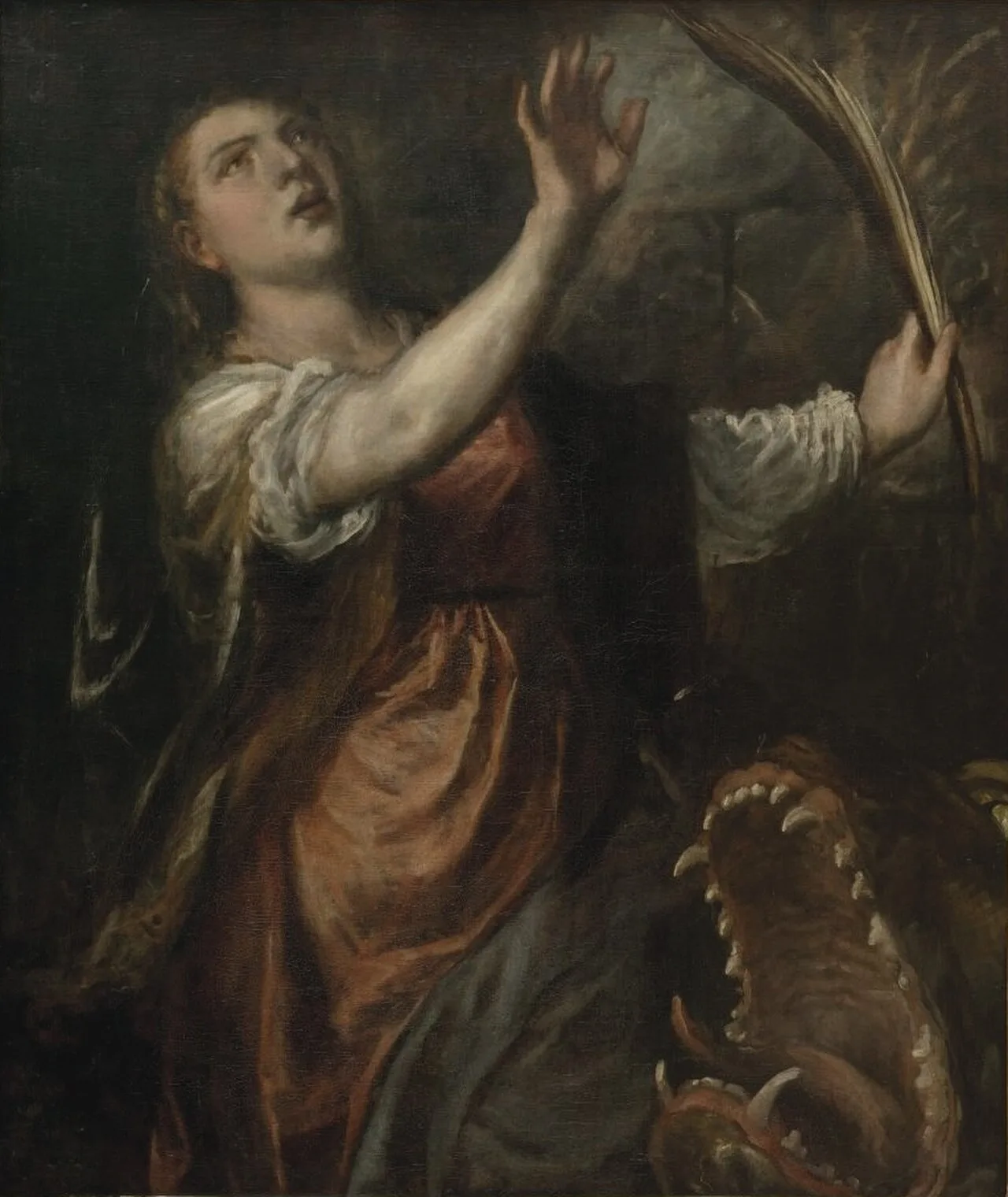 Saint Margaret and the Dragon (No. 3)