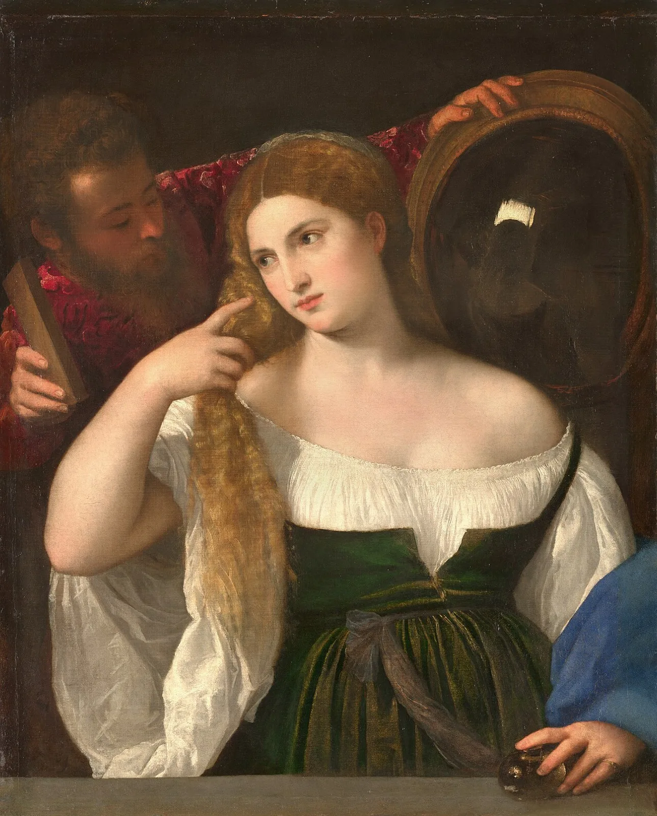 Woman with a Mirror (No. 1)