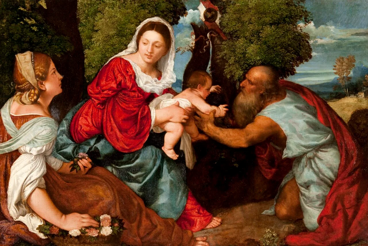 Madonna and Child with Saint Jerome and Saint Dorothy