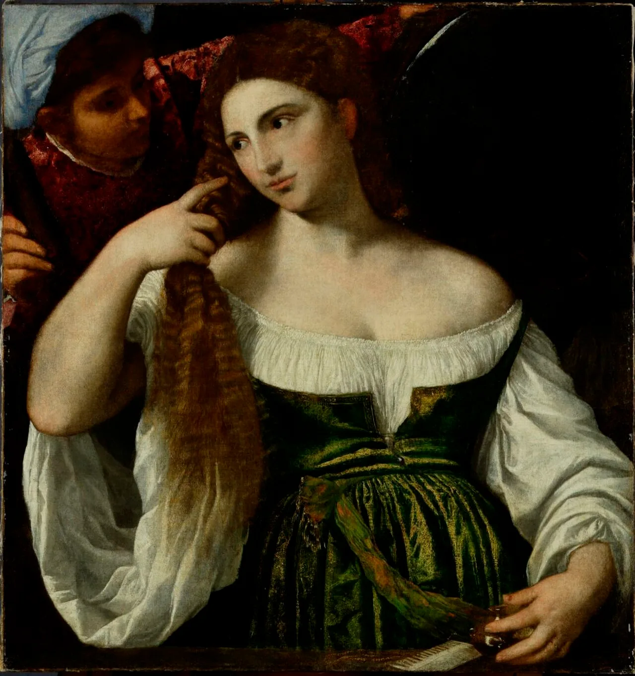 Woman with a Mirror (No. 2)