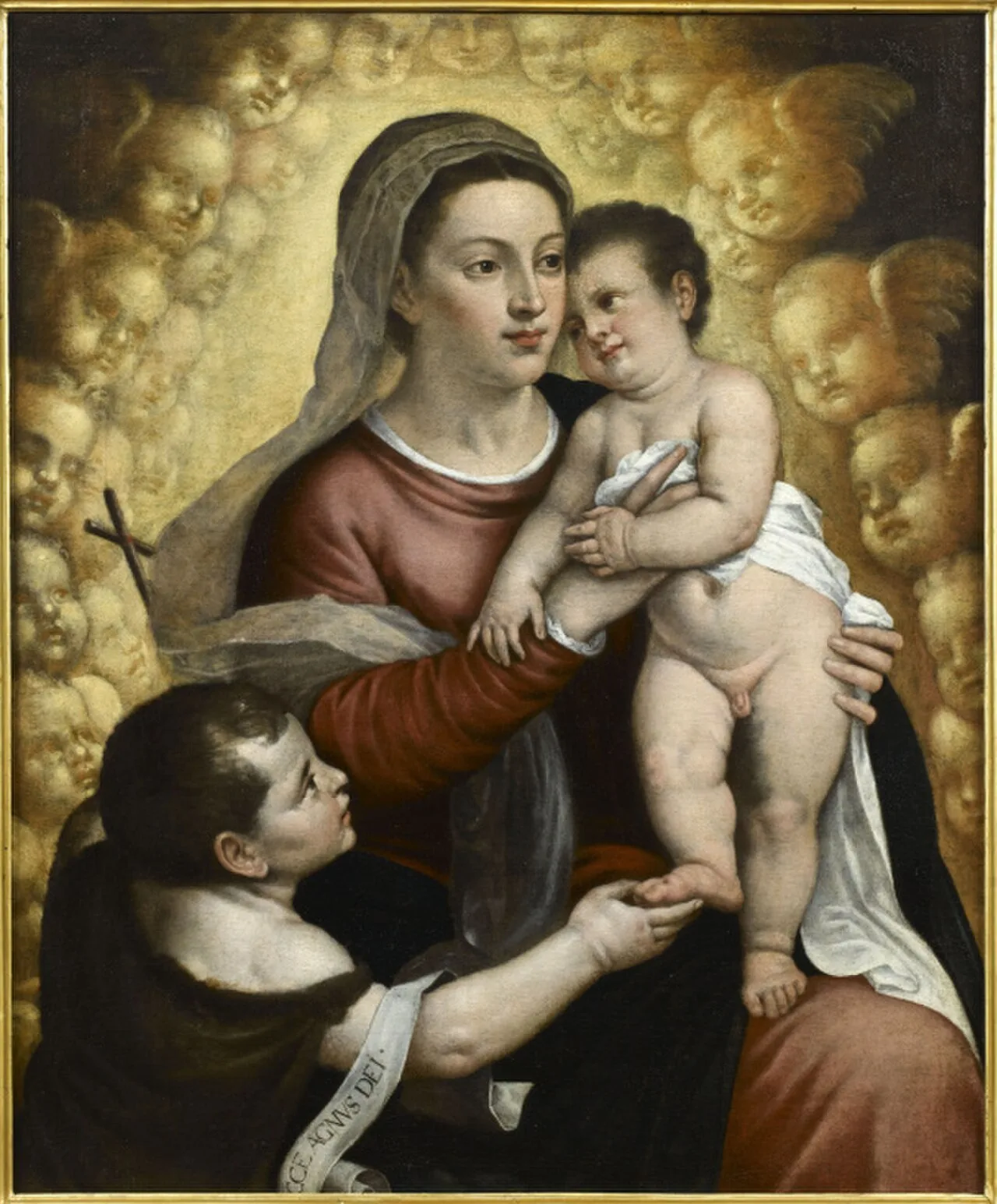 Madonna and Child with Saint John the Baptist