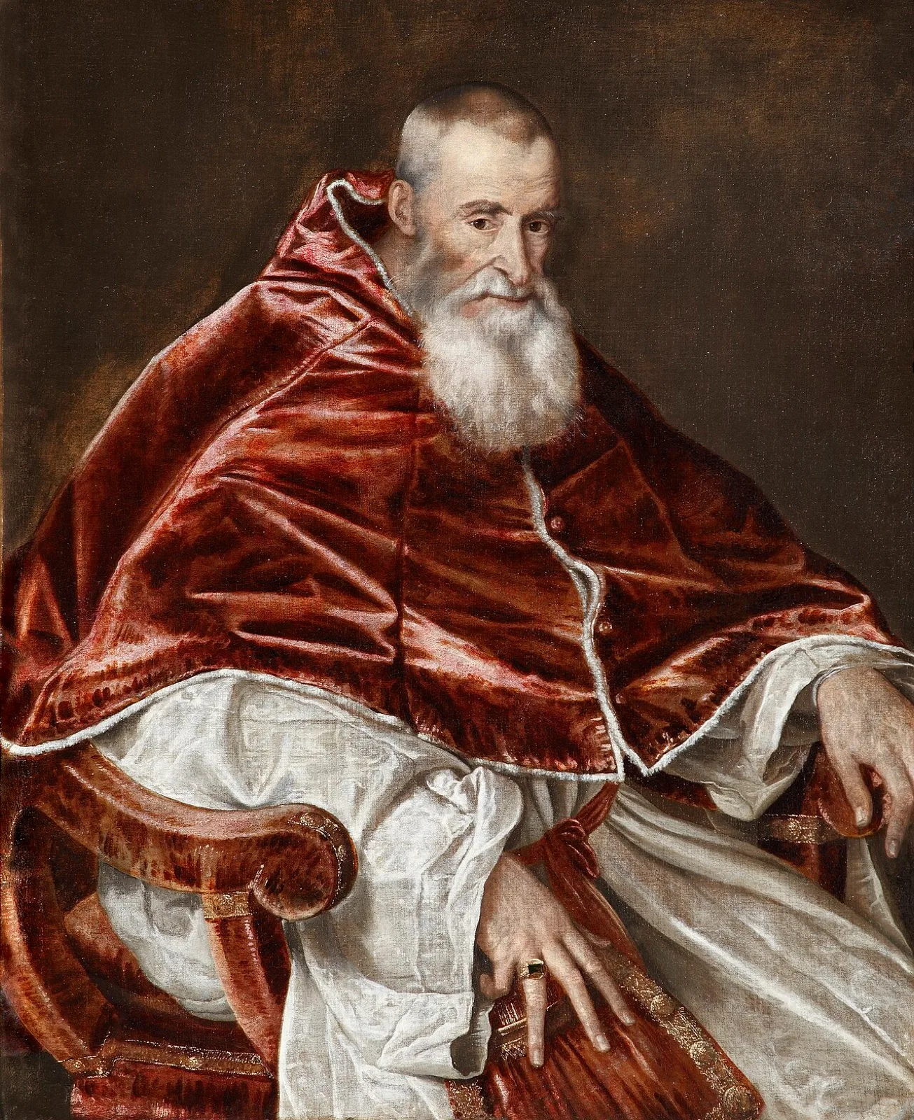 Portrait of Alessandro Farnese, Pope Paul III (-; elected )