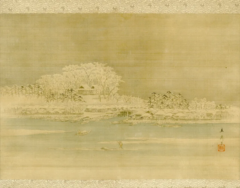 Matsuchiyama on the Sumida River