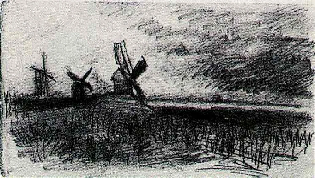 Windmills on Montmartre