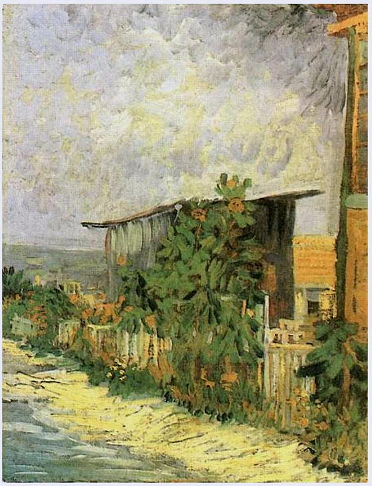 Shelter on the hill of Montmartre