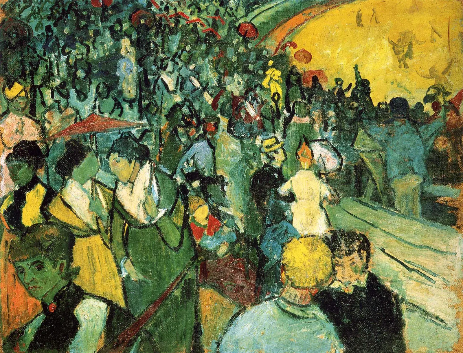 A view of the arena in Arles