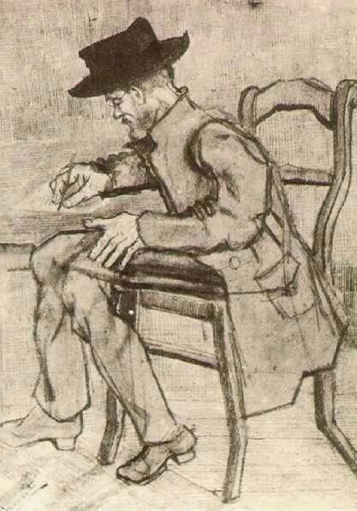 Man writing