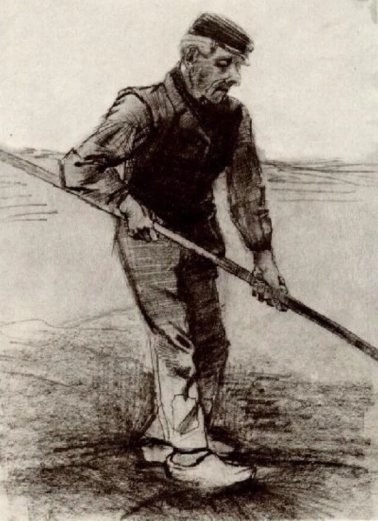 Man with a stick