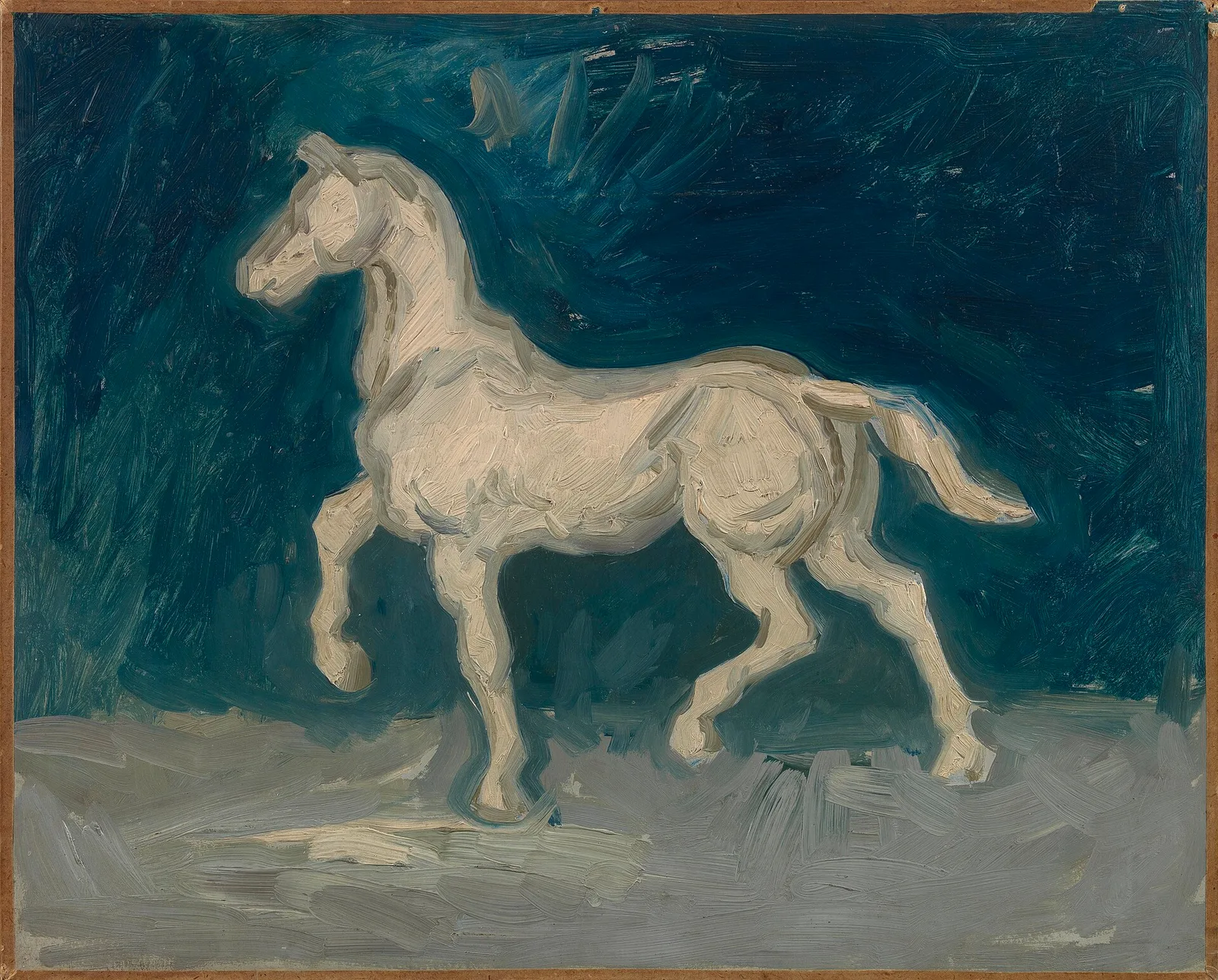 Plaster statuette: hose