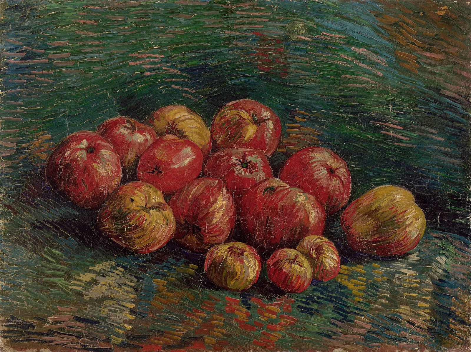 Still life: apples
