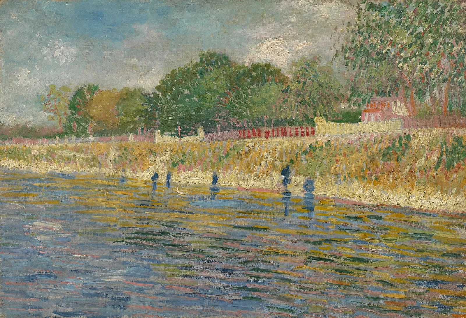 The banks of the Seine