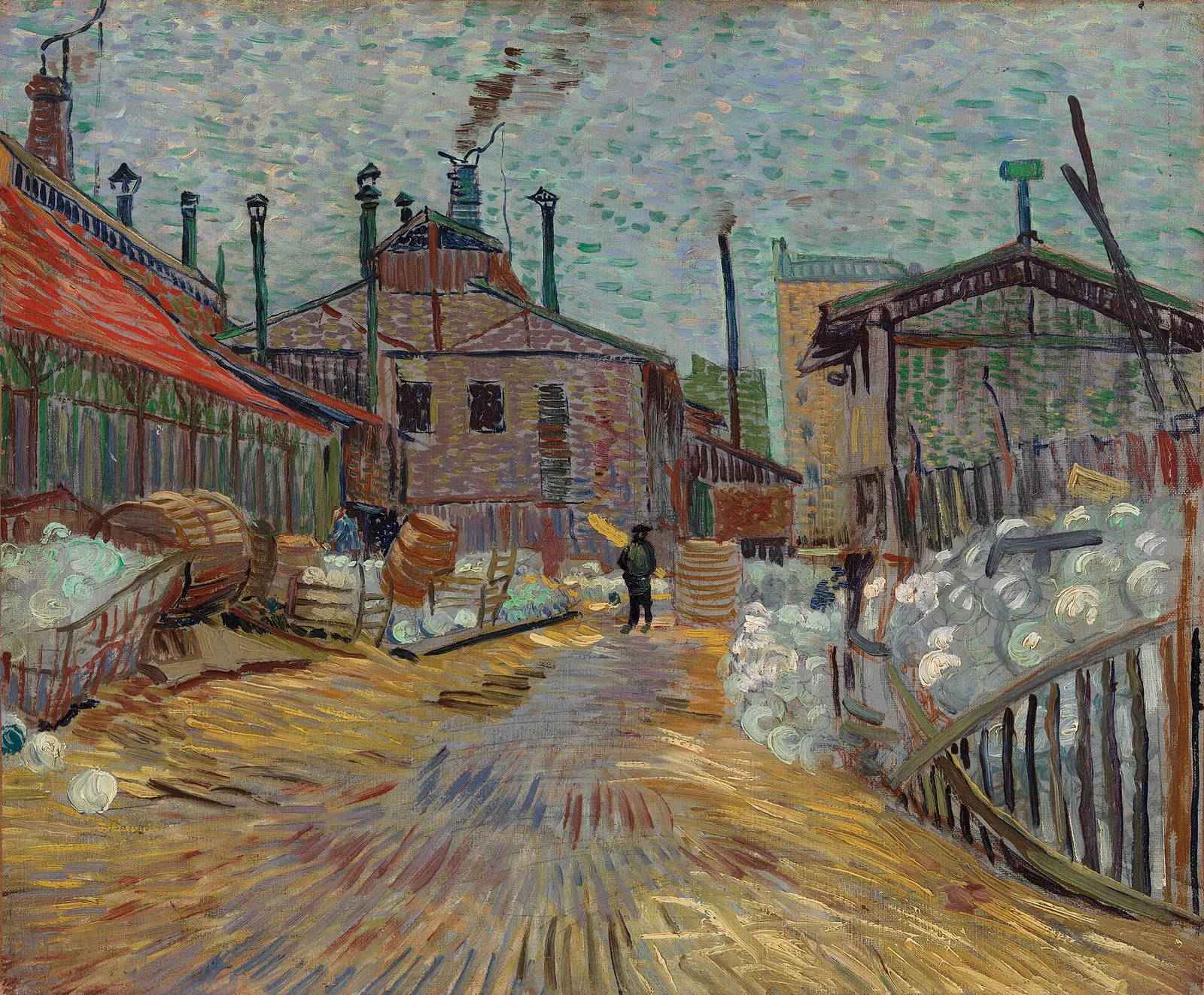 The factory at Asnières