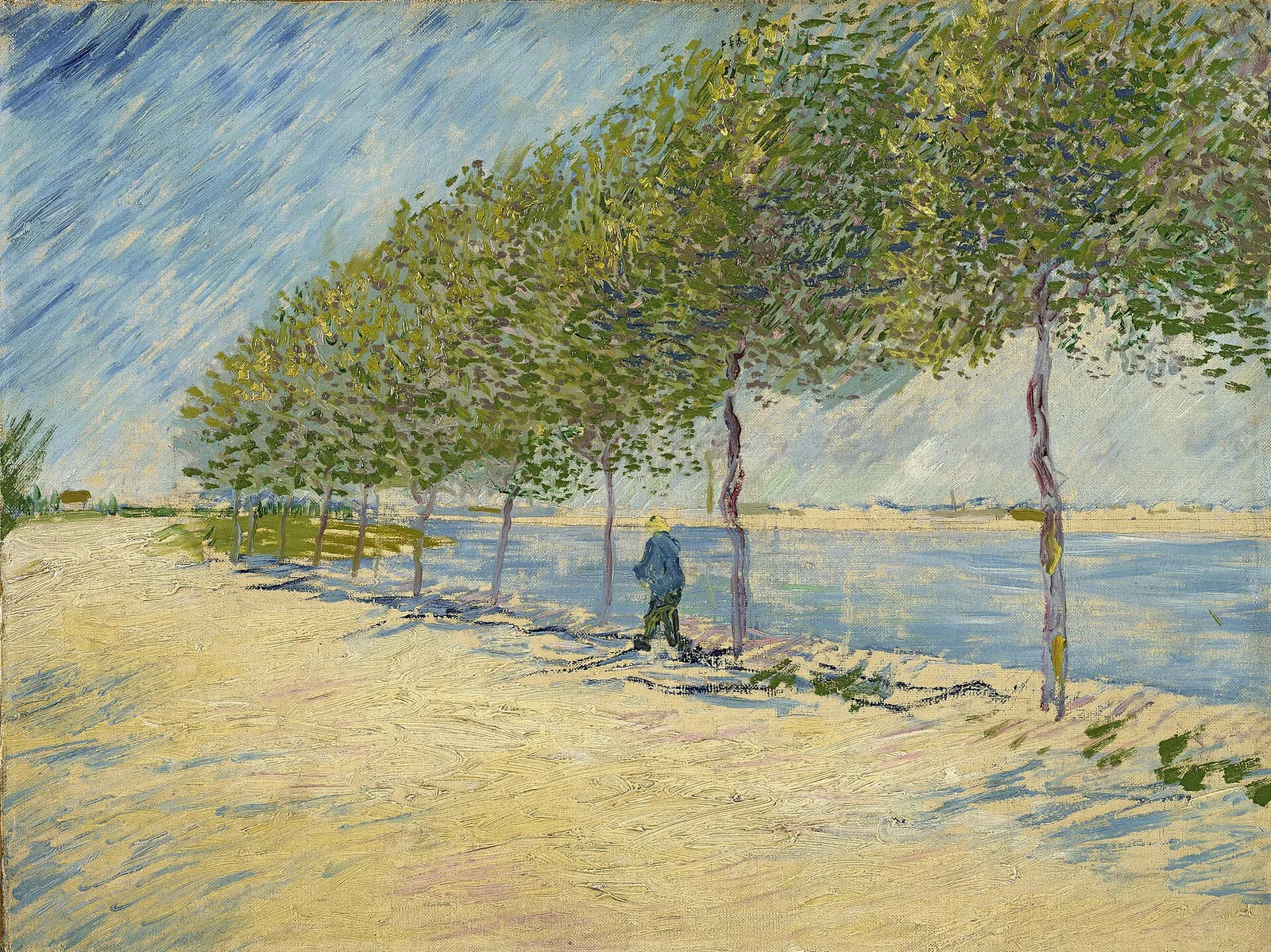 Riverside walk near Asnières