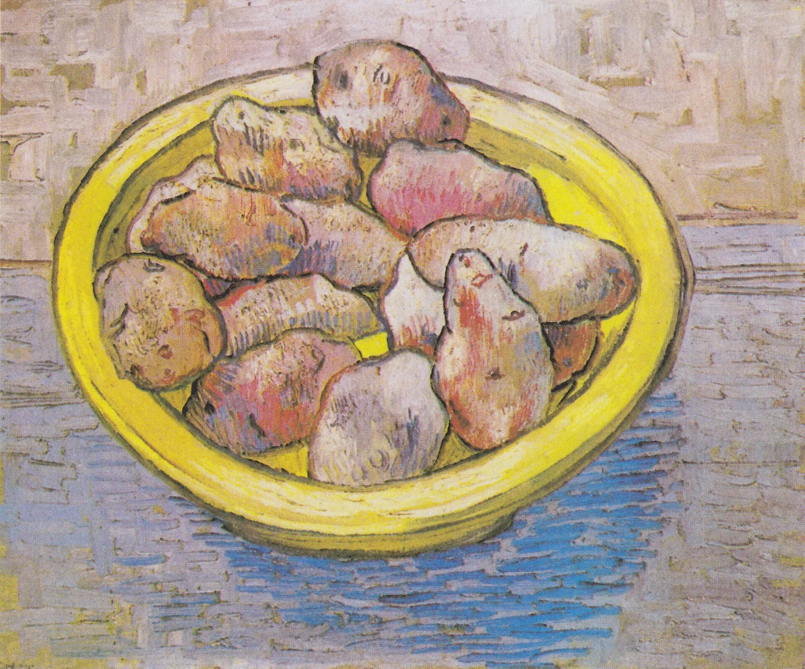 Still life: potatoes