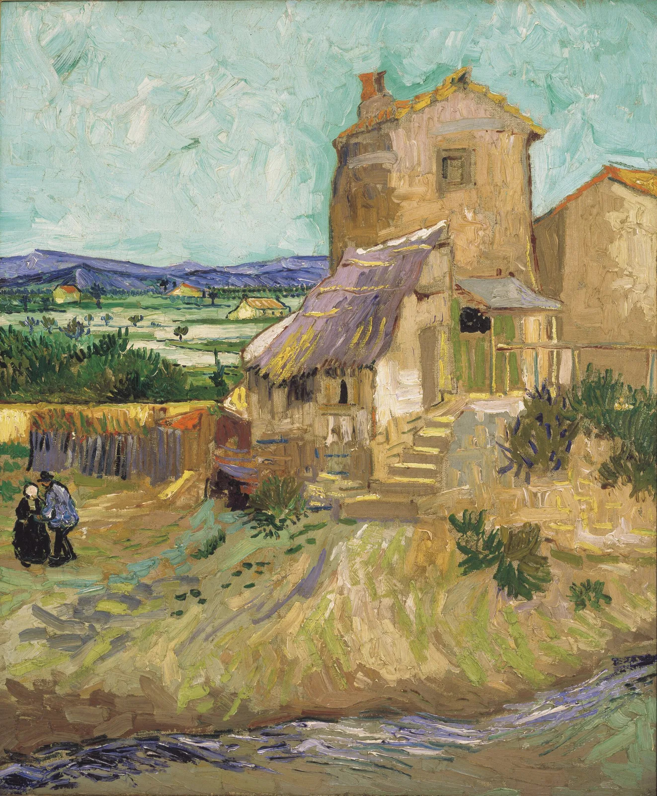 The old mill in the Rue Mireille, Arles