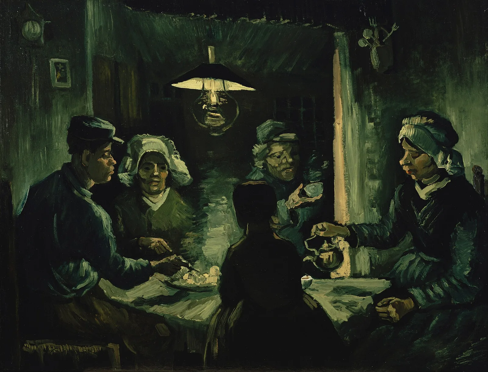 The potato eaters