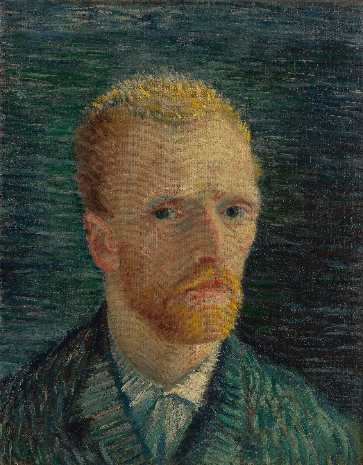 Self portrait: full face