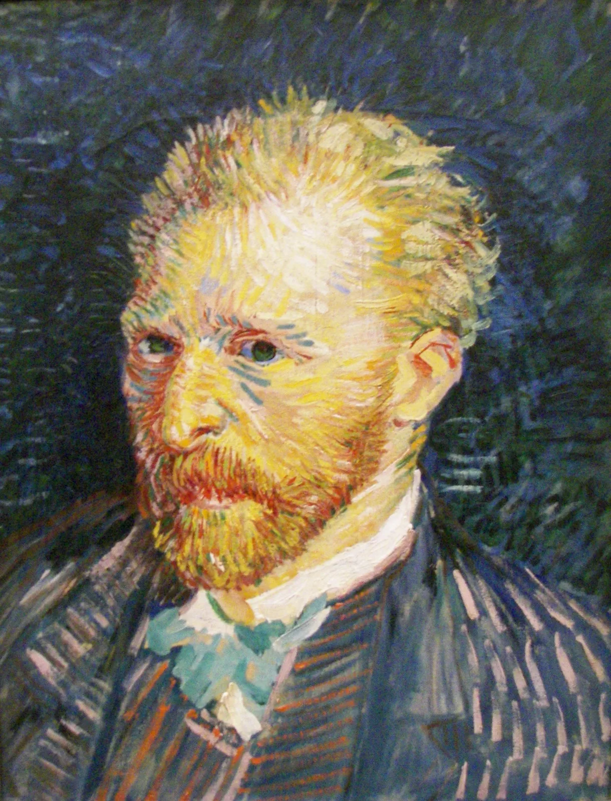 Self portrait: three quarters to the left