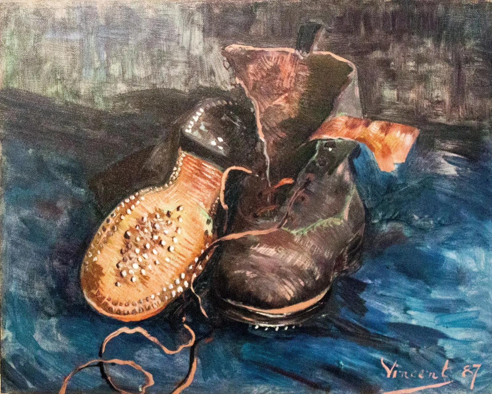 A pair of shoes