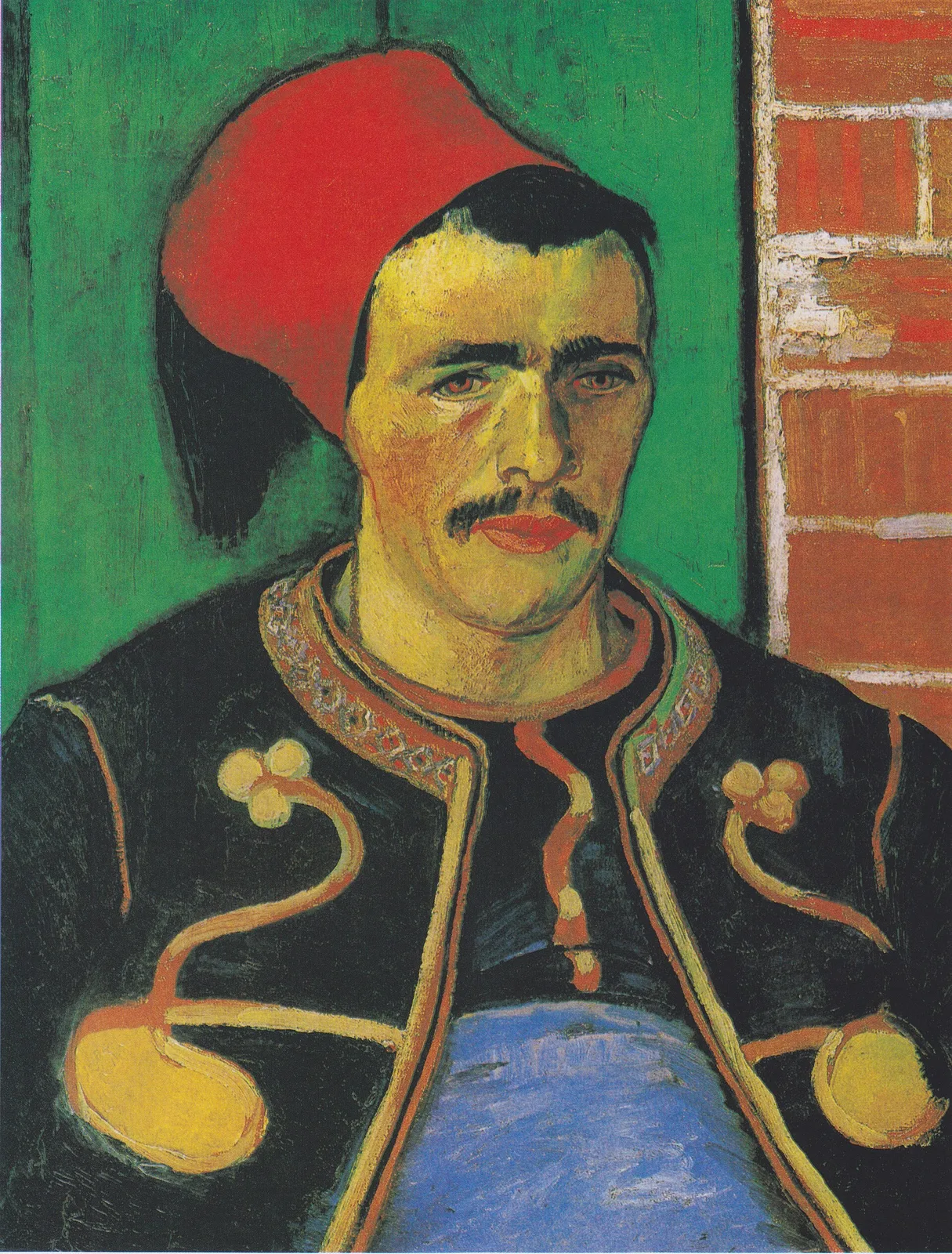 A bugler of the Zouave regiment