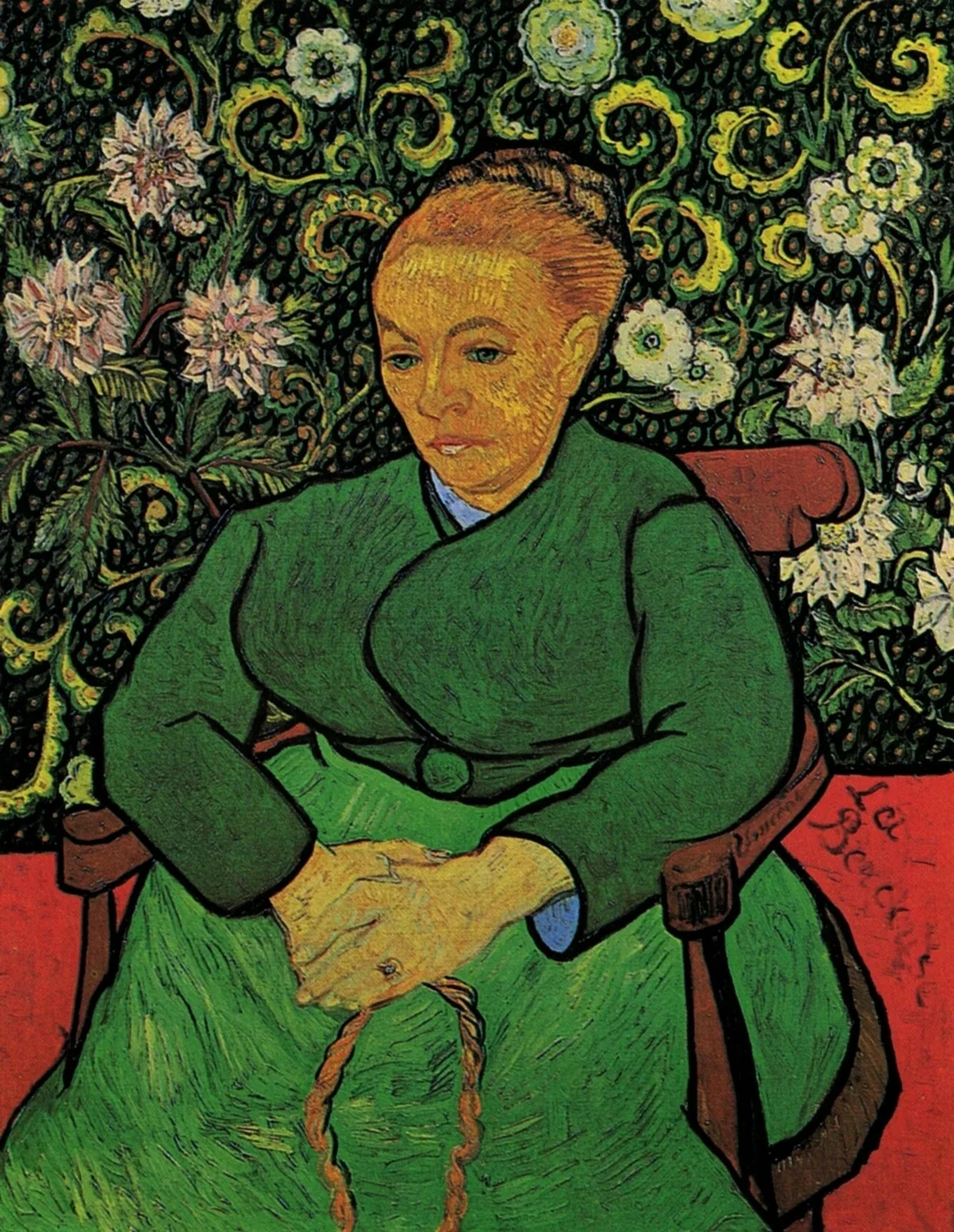 La berceuse: Mme Augustine Roulin