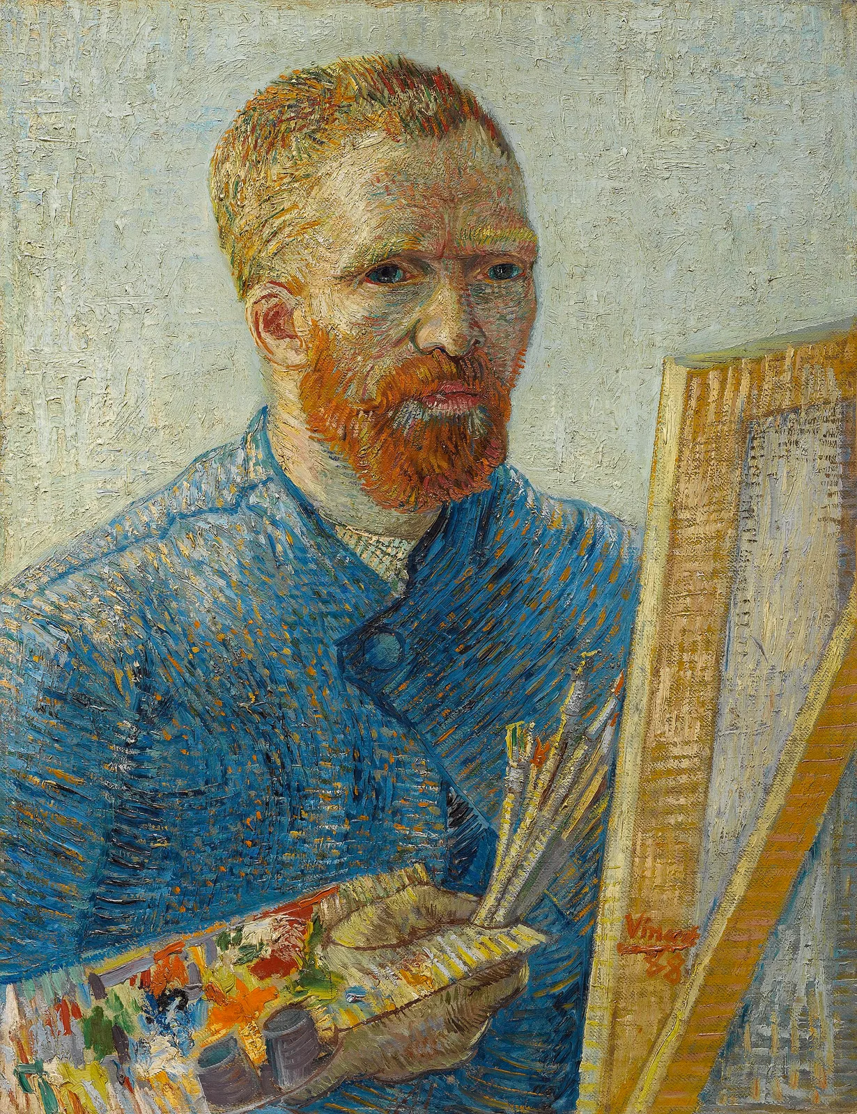 Self portrait in front of the esal