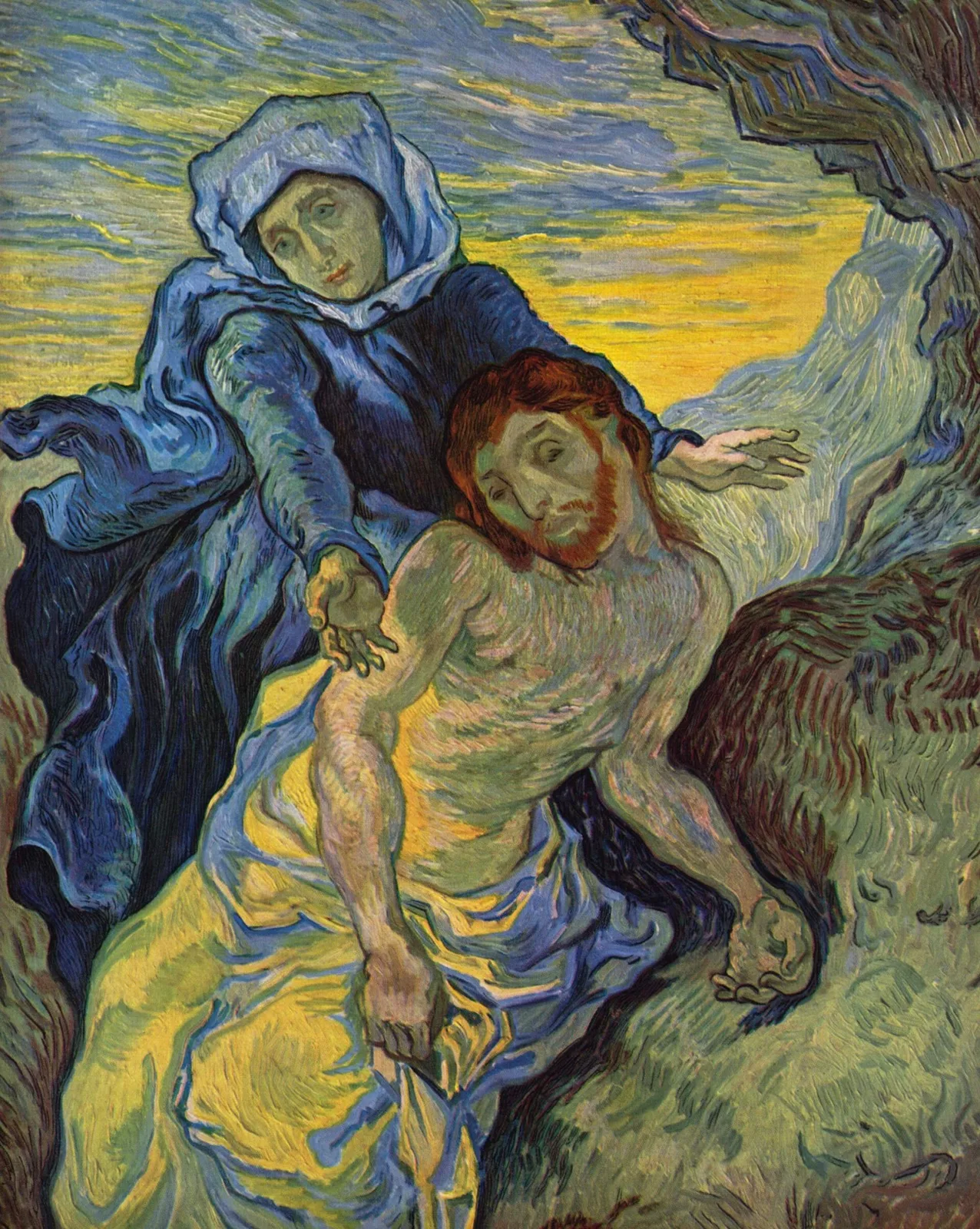 Pietà [after Delacroix]