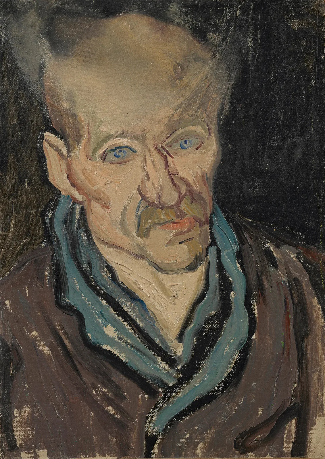 Head of a patient of the hospital at Saint Rémy
