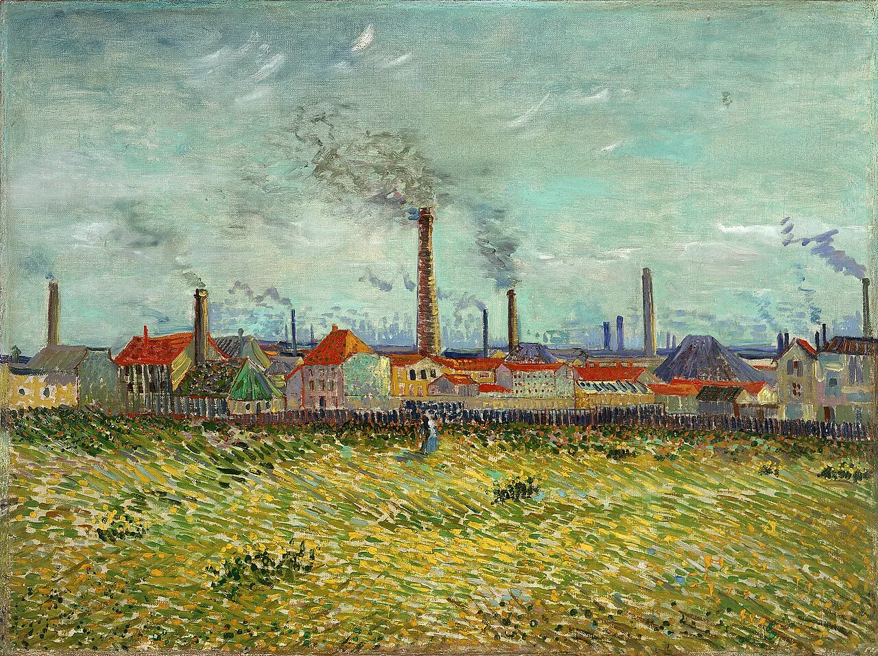 Factories at Asnières, seen from the Quai de Clichy