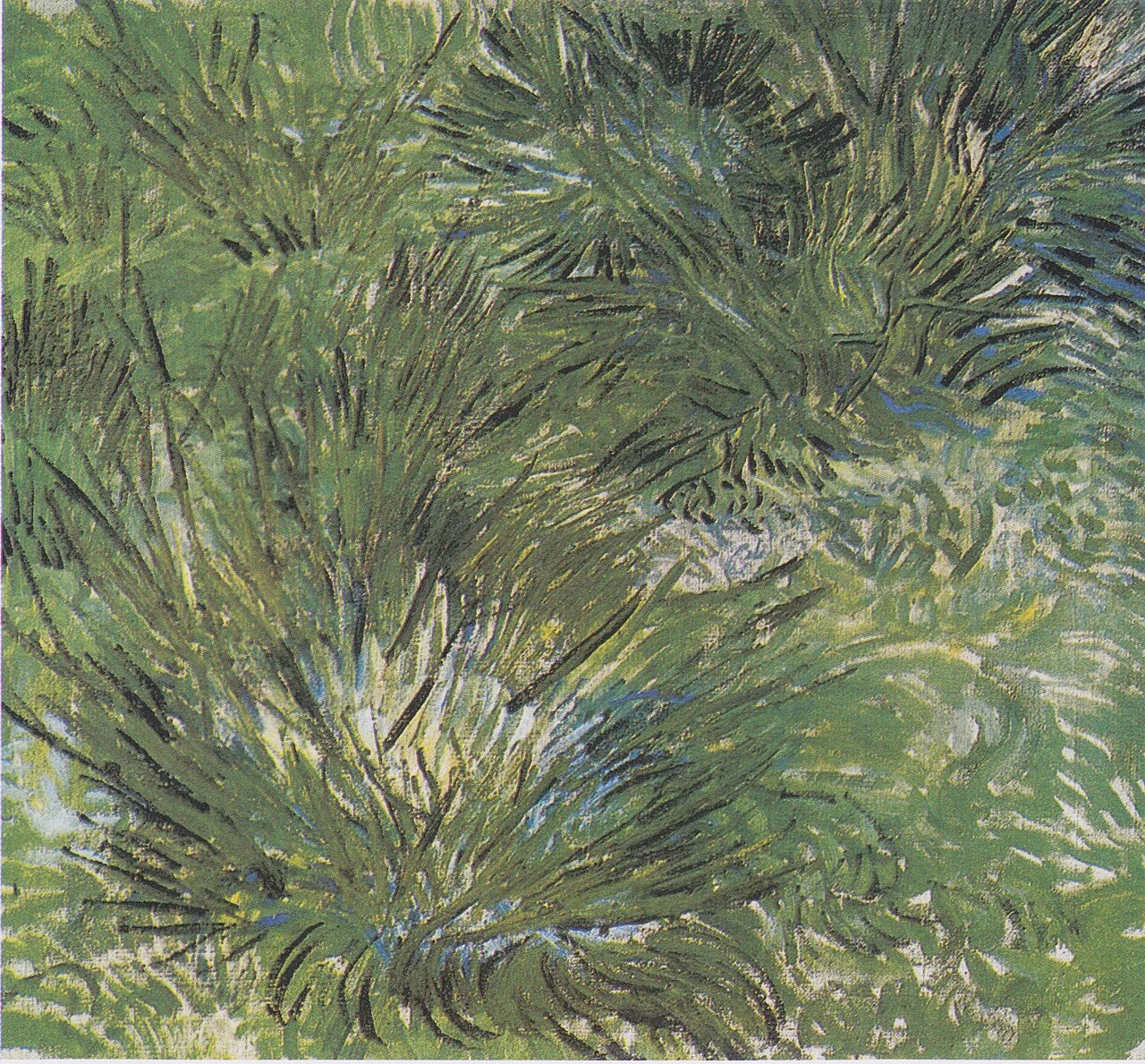 A grassy nook