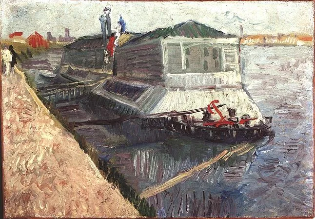 Bathing place on the Seine at Asnières