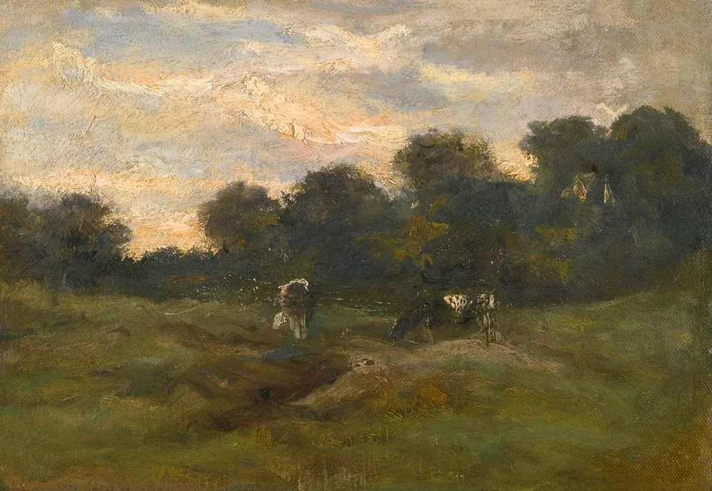 Cows in the meadow