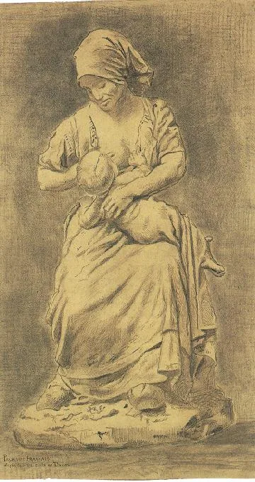 French peasant woman [after Dalou]