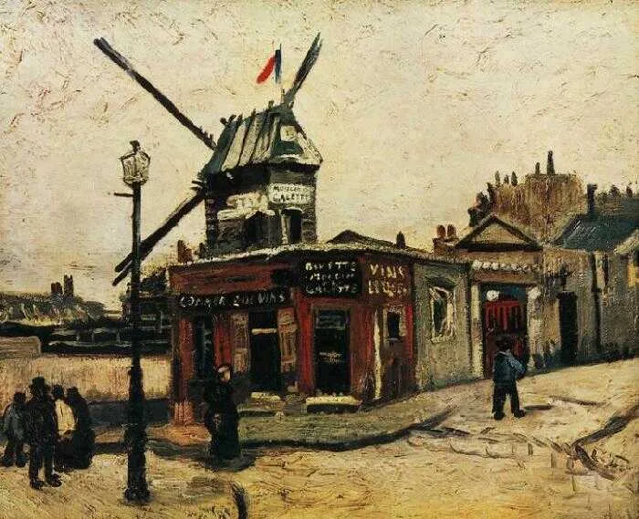 The Mill le Radet, Rue Lepic [?]