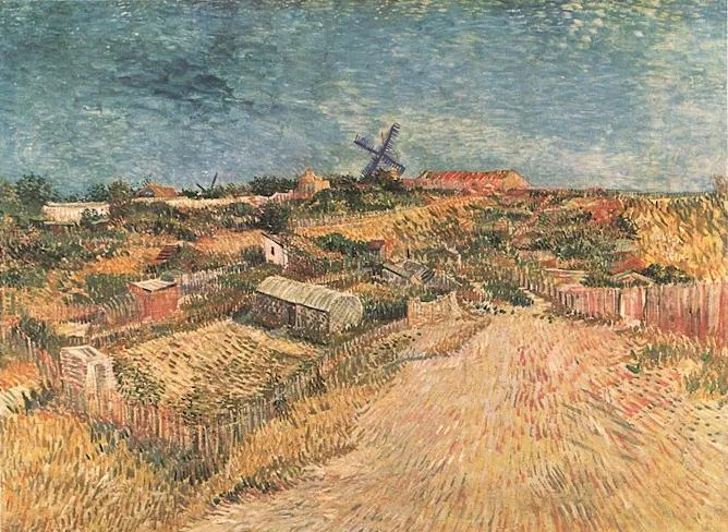 Kitchen gardens on Montmartre