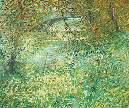 The riverside in spring: Pont de Clichy