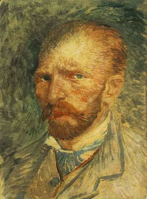 Self portrait: three quarters to the left
