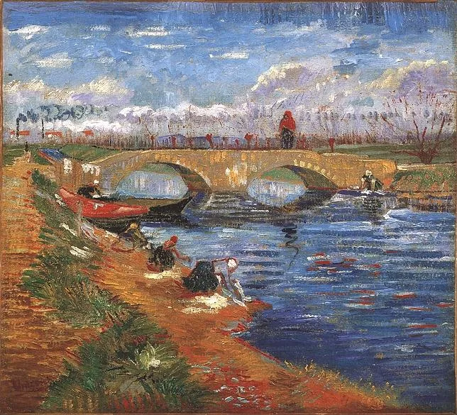 The Gleize bridge over the Vigueyret canal, near Arles