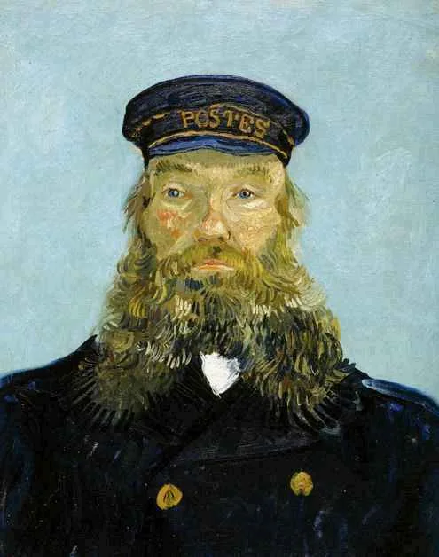 Head of the postman Joseph Roulin