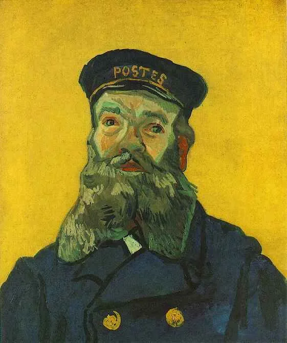 Head of the postman Joseph Roulin