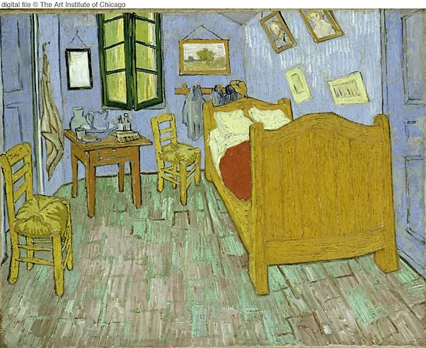 Vincent's bedroom in Arles