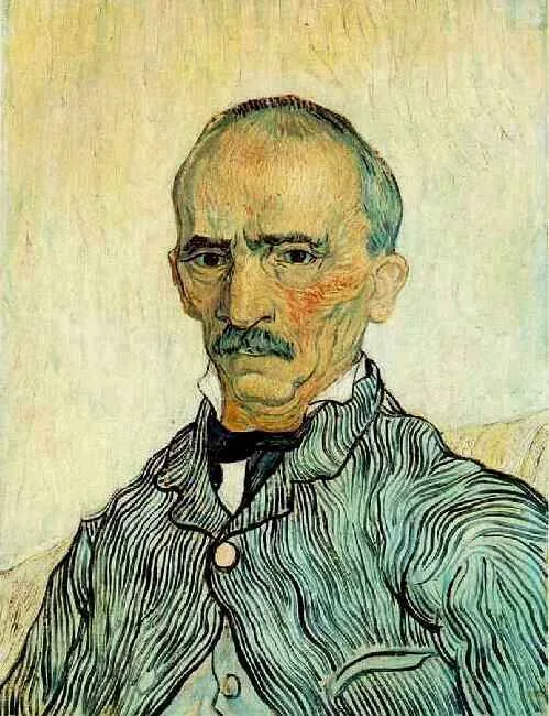 Portrait of Trabu, an attendant of Saint Paul's hospital