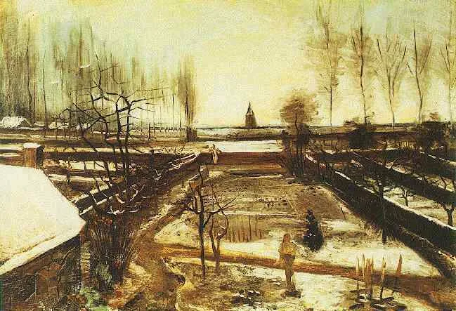 The garden of the vicarage at Nuenen