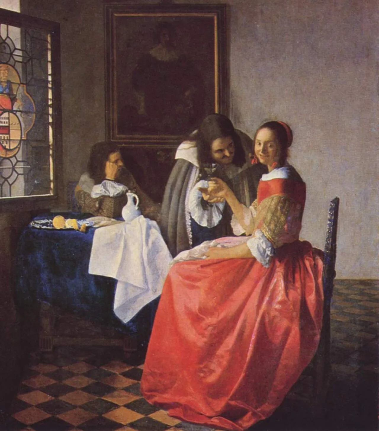 The Girl with the Wineglass