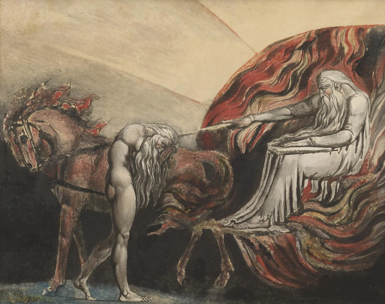 God Judging Adam