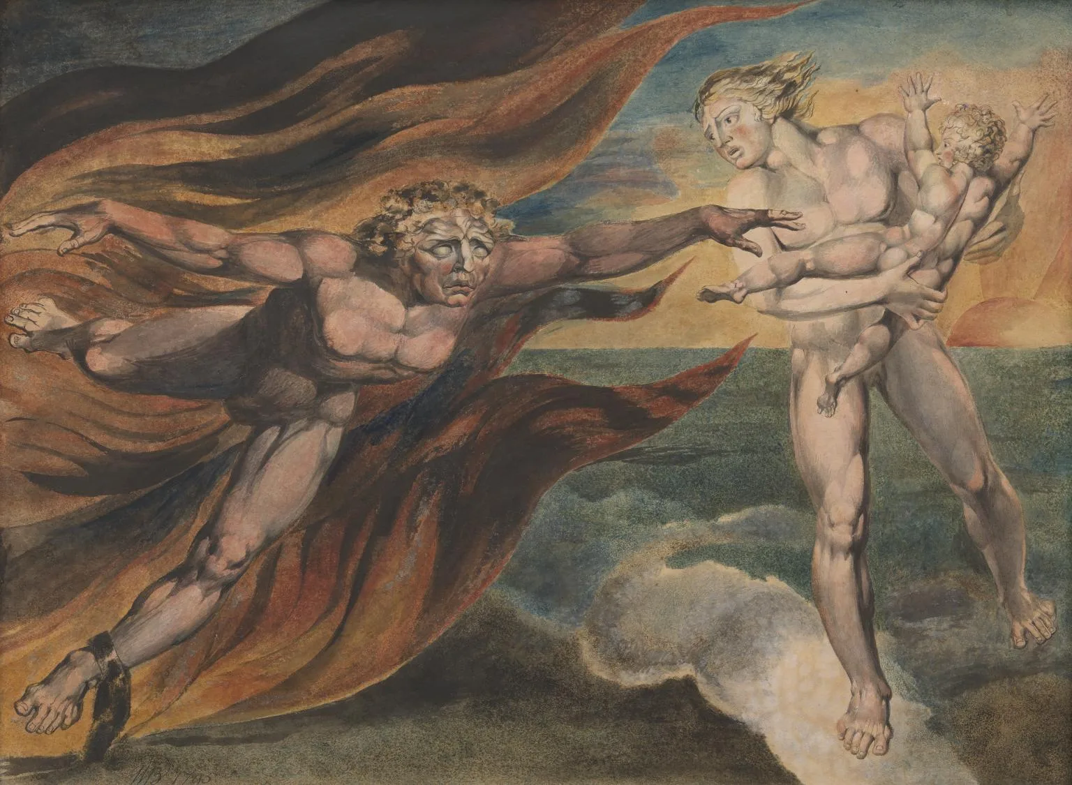 The Good and Evil Angels (No. 2)