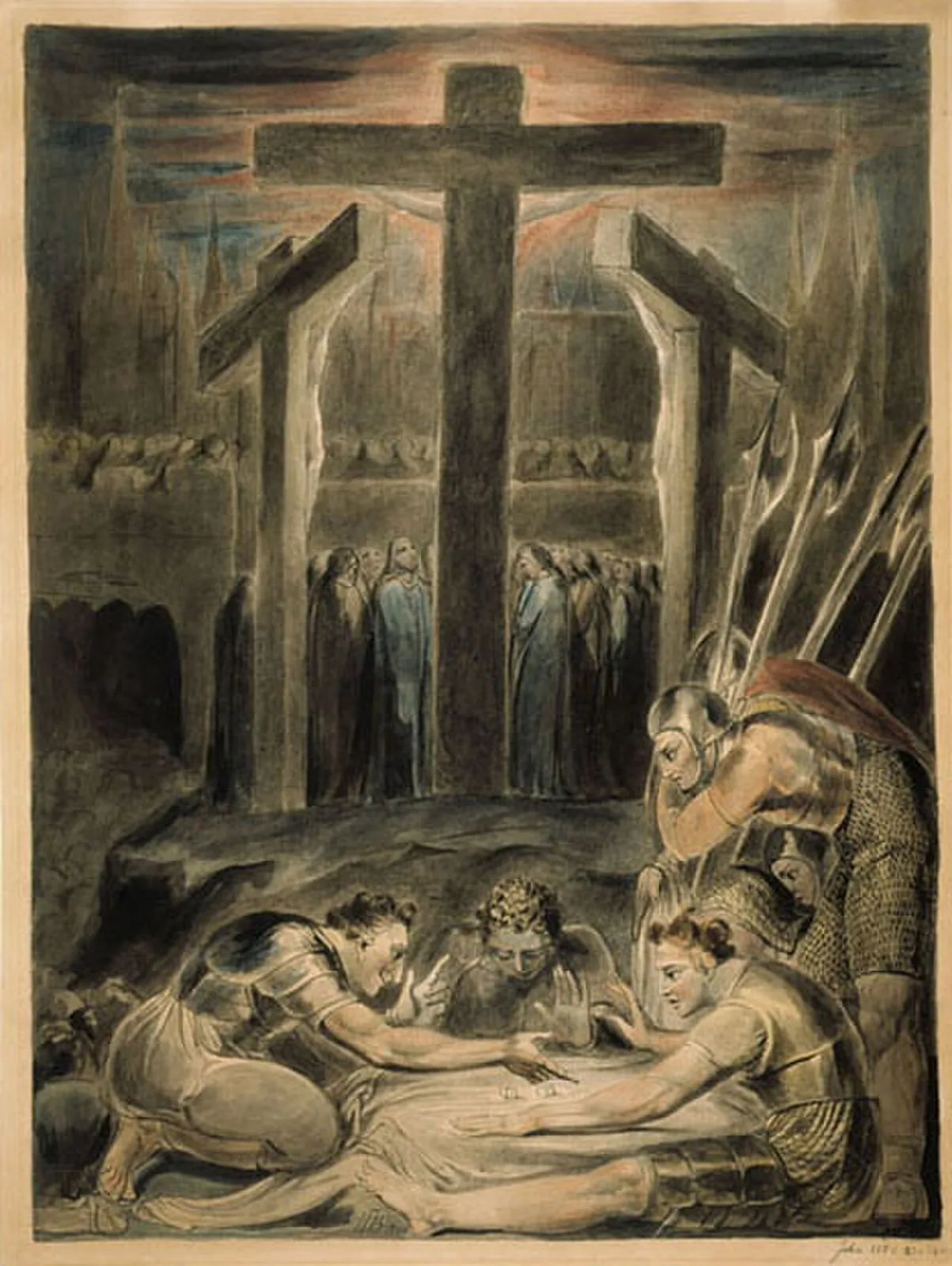 Soldiers Casting Lots for Christ's Garments